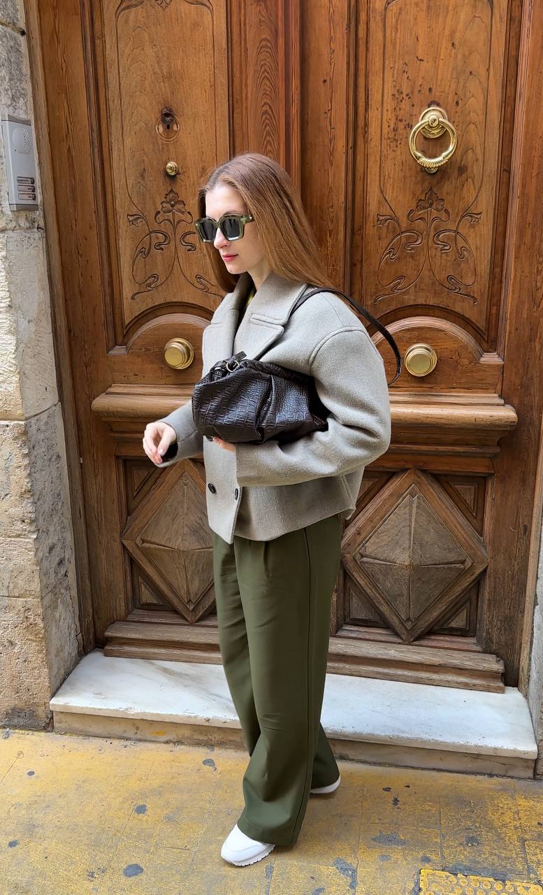 Clutch Lula May Crocodile