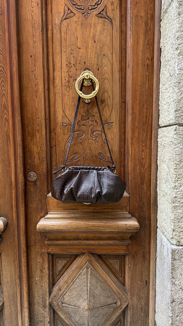 Clutch Lula May Crocodile