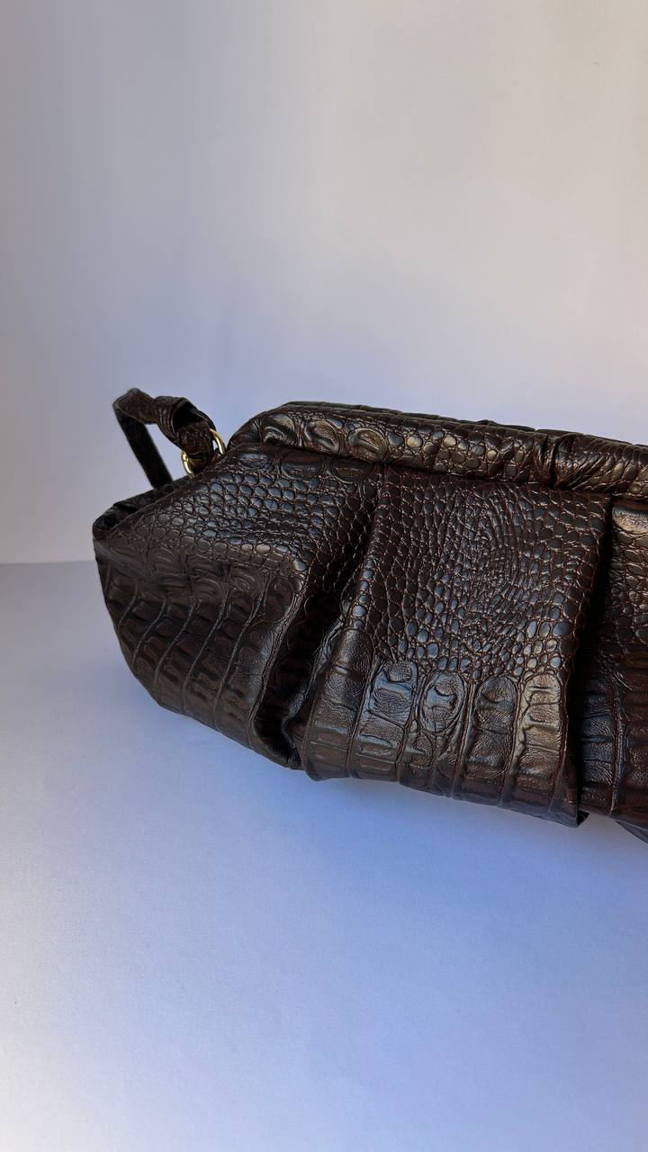 Clutch Lula May Crocodile