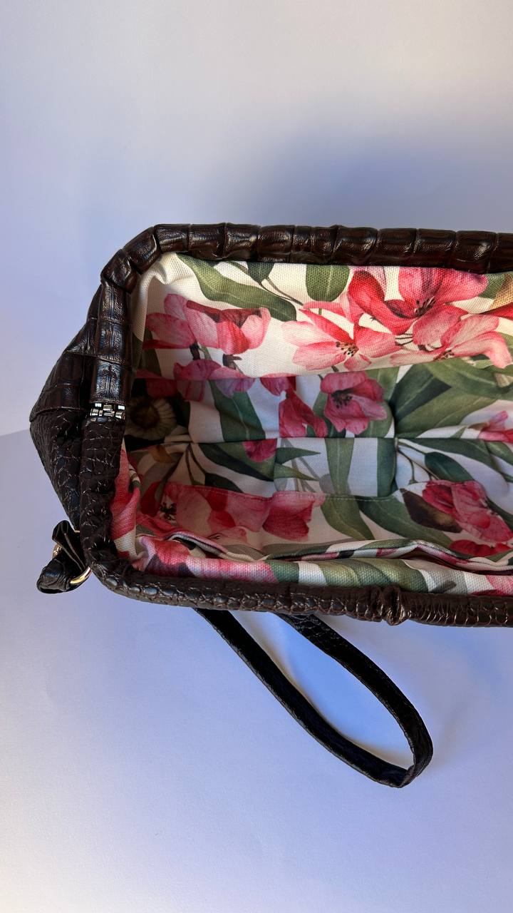 Clutch Lula May Crocodile