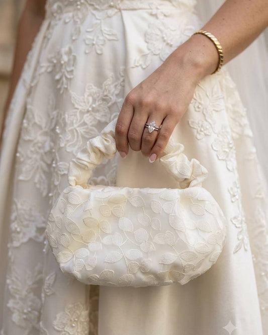 Bag London ivory lace