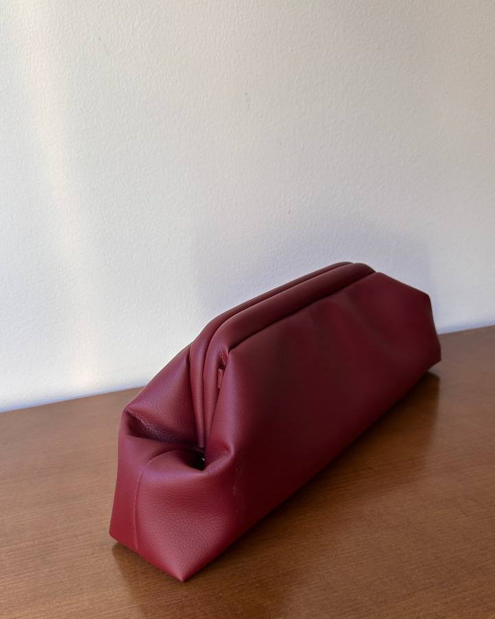 Baguette clutch Bordo